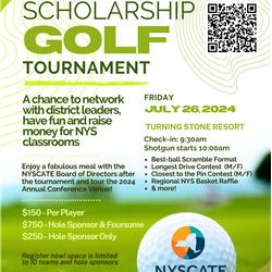 NYSCATE 2024 Scholarship Golf Tournament